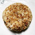 アラレのか～さん's cooksnap of when they made 昆布茶と揚げ玉のおにぎり♪.