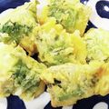 norieri126's cooksnap of when they made たらと大葉巻き天ぷら.