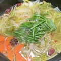 クックM6DK2O☆'s cooksnap of when they made シメはラーメンで！ラムしゃぶ.