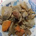 JRまりん's cooksnap of when they made 里芋と豚肉の味噌煮.