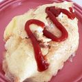 チェリチョコ's cooksnap of when they made お手軽オムライス.