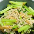 Nanase1412's cooksnap of when they made かぶの葉と油揚げの煮浸し☆しらす入り☆.