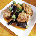 ちえたろう's cooksnap of when they made なすといえばコレ！鶏となすのガリぽん炒め.