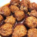 やべえり's cooksnap of when they made 冷凍可♡お弁当に♡ふんわりミートボール.