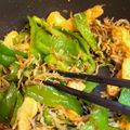 サンタJr's cooksnap of when they made 油揚げ＆ピーマンのジャコ炒め♪.