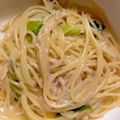9ma9ma's cooksnap of when they made エノキの出汁が凄いワンポット和風パスタ.