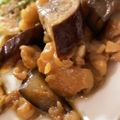MULA's cooksnap of when they made ☺鶏皮とナスのにんにく炒め煮☺.