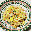 三つ葉つくし's cooksnap of when they made あみ印炒飯の素を使った炒飯.