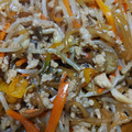 きゃろり's cooksnap of when they made しらたきとひき肉のチャプチェ風.