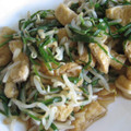 MAYUSHIZU's cooksnap of when they made もやしと油揚げのOS炒め.