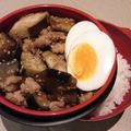 蜜柑酢's cooksnap of when they made 茄子とひき肉の丼ぶり.