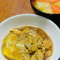 はっぴぃ☆モソモ's cooksnap of when they made 白だしの効いた簡単親子丼！.