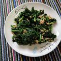 さやみm's cooksnap of when they made 寒縮みほうれん草と ツナのサッと炒め.