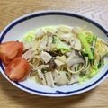 kattuxan's cooksnap of when they made サラダチキンとしめじのクリームパスタ♡.