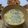 ラリー＆サラ's cooksnap of when they made 胃に優しい！水餃子の中華かきたまスープ.