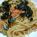 ✿佳✿'s cooksnap of when they made 簡単:味付け海苔と鮭フレークの和風パスタ.