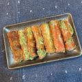 mumus's cooksnap of when they made カニカマの磯辺揚げ【もう一品に】.