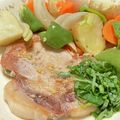 クックM6DK2O☆'s cooksnap of when they made 疲労回復に！ポークステーキの温野菜サラダ.