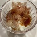 105♡'s cooksnap of when they made 水切りヨーグルトの宗田節がけ.