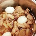 りこはるまこママ's cooksnap of when they made 圧力鍋で手羽元と卵の甘辛煮.