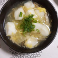 か～ぽ☆'s cooksnap of when they made はんぺんと卵のふわふわスープ.