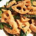クック☆やーっ！'s cooksnap of when they made 簡単副菜☆レンコンとピーマンの甘味噌炒め.