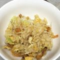 冷蔵庫レスキュー隊's cooksnap of when they made 白菜の芯と冷やご飯で 干し海老チャーハン.