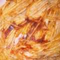 chobharu's cooksnap of when they made 千切りポテトのカリカリチーズ焼き.