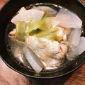 ばたみそーぱん☆'s cooksnap of when they made 手羽元と大根のあったかスープ♡.