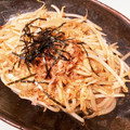 ナス科の地上絵's cooksnap of when they made 焼きそば気分なもやし炒め✿.