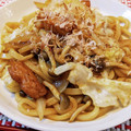 アイリッシュショコラ's cooksnap of when they made だし香る我が家の簡単焼きうどん☆時短調理.