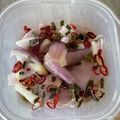 ✩にゃんこさん✩'s cooksnap of when they made ベルギー エシャロットの甘酢漬け.