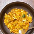 クックHV6IST☆'s cooksnap of when they made 10分簡単！旨みたっぷりキムチチャーハン.