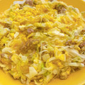 クックLDX6TD☆'s cooksnap of when they made 簡単★キャベツ＆挽肉のオイマヨ卵とじ.