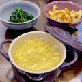 cra's cooksnap of when they made コーンと玉ねぎのふわふわ卵中華スープ.