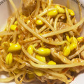 まこパパ's cooksnap of when they made 豚肉と豆もやしのオイスターソース炒め.