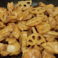 なちこBWIVQG☆'s cooksnap of when they made ナスと蓮根と鶏肉の甘酢炒め.
