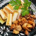 ちゃまたまご's cooksnap of when they made 長ネギの鶏皮焼き.
