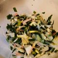 年子3姉妹ママ's cooksnap of when they made ニラと大根のやみつきサラダ♡.