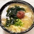ちゃまたまご's cooksnap of when they made 病み上がりに☆卵とじうどん　梅干のせて～.