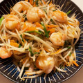 かぼすレモン's cooksnap of when they made もやしとむき海老の塩炒め.