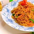 柚子♡⸝⸝⸝'s cooksnap of when they made ＊夏のソース焼きそばの食べ方＊.