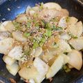pom03's cooksnap of when they made 大根とツナのポン酢炒め.