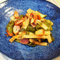 ajyuly's cooksnap of when they made 大根とウインナーの炒め物.