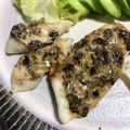 chi−ちゃん's cooksnap of when they made トースターで♪白身魚のマヨ海苔佃煮焼き.