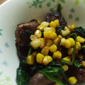riramami's cooksnap of when they made 青菜とレバーの中華風炒め.