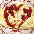 亜矢佳's cooksnap of when they made 炊飯器で簡単！卵焼くだけオムライス！.