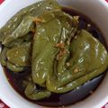 長野市えみちゃん's cooksnap of when they made 炊飯器！カンタン☆ピーマン丸ごとお浸し.