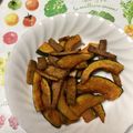 おはなすき's cooksnap of when they made かぼちゃとベーコンのカレースパイシー炒め.