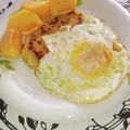 野菜ズッキーニ's cooksnap of when they made 簡単！パン粉deパンケーキ♪.